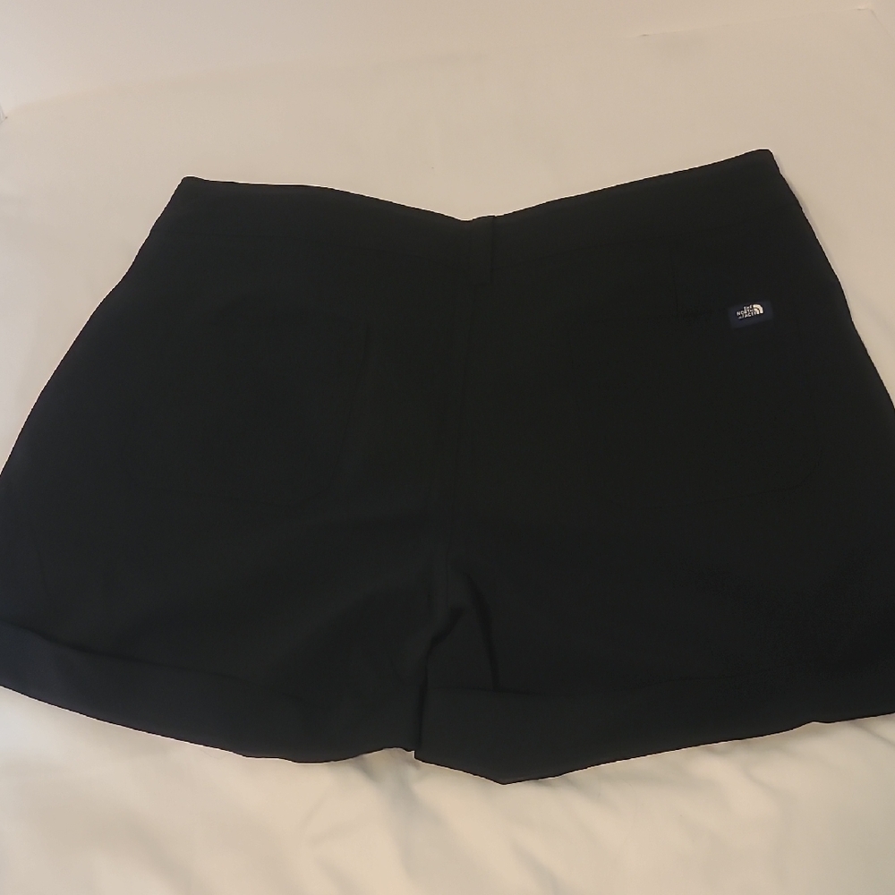 The North Face Black Cargo Shorts with Classic Design